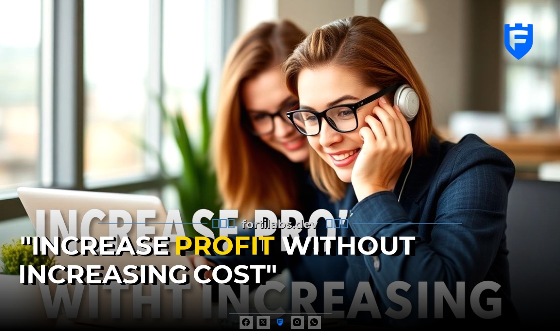 How to Increase Profit Without Increasing Cost