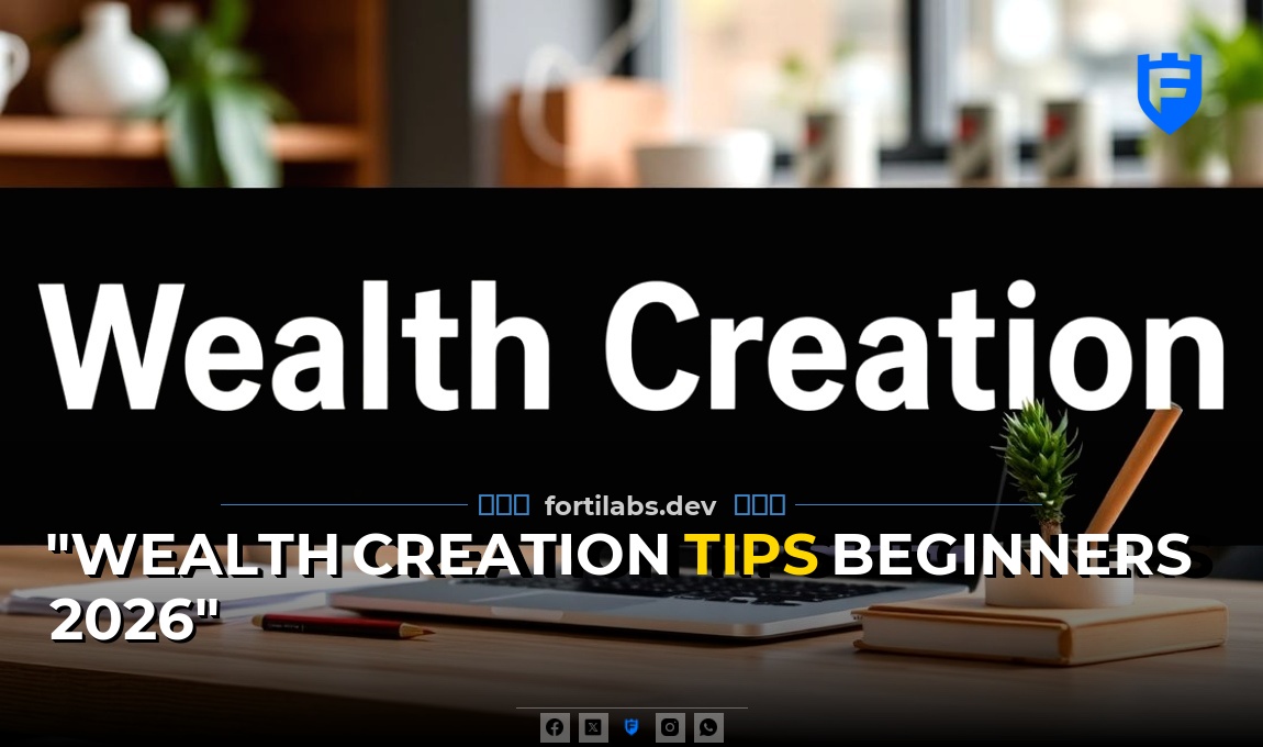 Wealth Creation Tips for Beginners in 2026