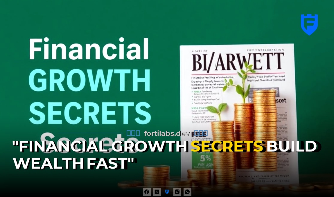 Financial Growth Secrets to Build Wealth Fast