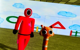 Image Squid Game Sprunki Escaped Backrooms